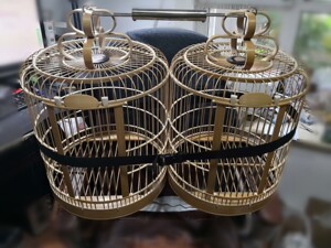 乌木紫光檀黄檀鸟笼挂杆不锈钢伸缩加长挂钩遛鸟扁担配件10人付款15