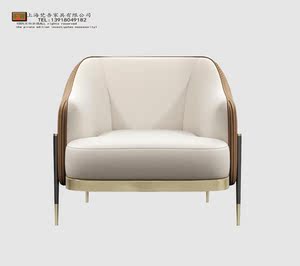 单人布艺沙发超纤