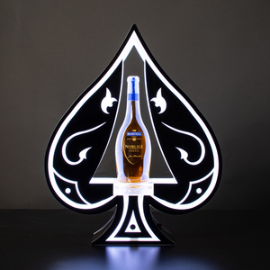 酒吧黑桃a香槟酒座ktv高档洋酒香槟柜香槟王底座出品酒架至尊酒座