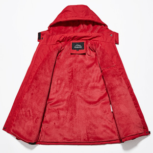 outdoor dust coat男女户外冲风衣秋冬加绒加厚情侣加大码棉外套