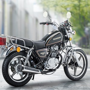 豪爵gn125-5/-5f经典太子复古摩托车国四电喷通勤外卖车热卖款