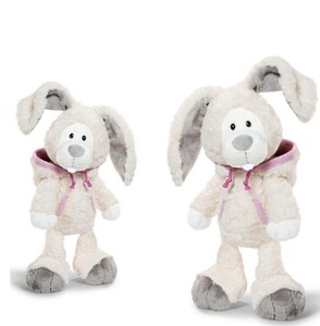 包邮nici原单雪兔公仔大号兔子毛绒玩具布娃娃情人节儿童生日礼物