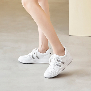xyxyly/香香莉2022春季新款时尚平底小白鞋百搭圆头系带女休闲鞋
