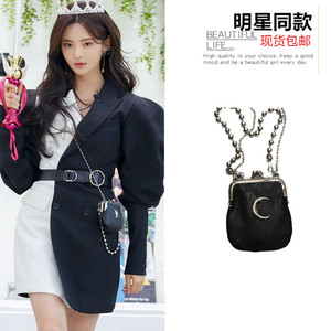 平行时空遇见你杨超越明星同款迷你链条小包包女包零钱口红包斜挎