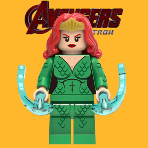 兼容乐高积木海王842湄拉正义联盟第三方拼装人仔人偶儿童玩具