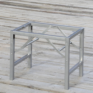 拉杆款桌腿 折叠桌脚架子 桌子腿支架餐桌桌架 吃饭桌子架餐桌腿