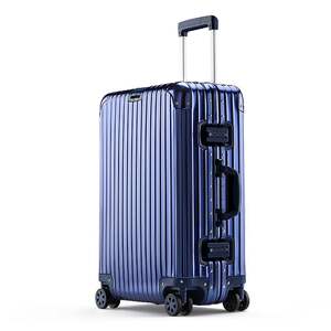 hermes/爱马仕新款拉杆箱女金属寸结实耐用加厚旅行密码箱子行李