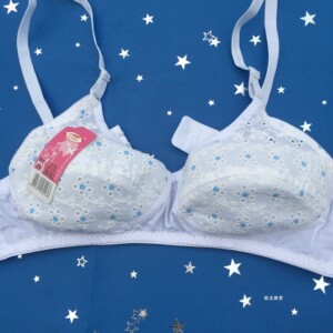 薄款全棉布文胸纯棉胸罩薄款无钢圈少女文胸透气中老年文胸老式布