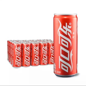 可口可乐330ml*24听 同城即日隔日达 胖瘦罐包装随机