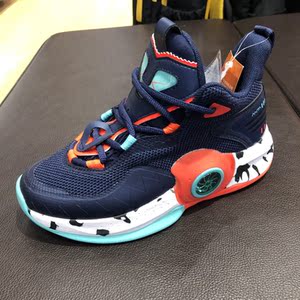 安踏儿童篮球鞋男童2020秋冬新款旋风侠5风火轮鞋大童312041117