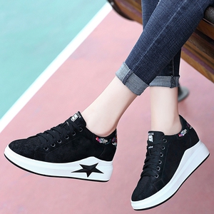 运动鞋子女韩版ulzzang原宿百搭女鞋2018春季新款松糕厚底休闲鞋