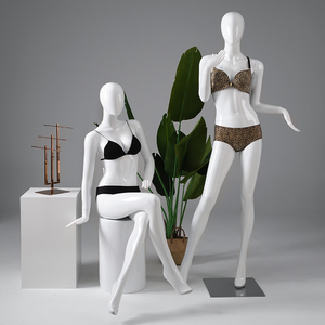 聚拢内衣模特道具女全身文胸内裤橱窗展示架半身胸罩假人模特人偶