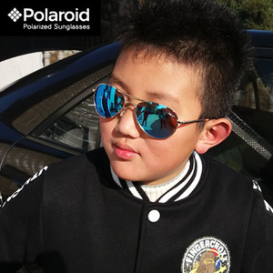 男女儿童炫彩偏光太阳镜墨镜宝丽来镜片6-15岁儿童款太阳眼镜