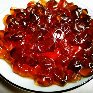 加旺来黑糖晶球原味蒟蒻果冻寒天水晶黑钻奶茶店原料喜茶脆波波