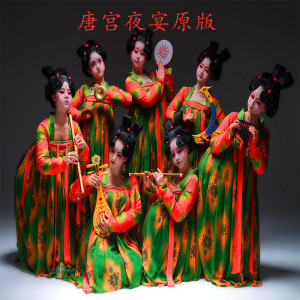 唐宫夜宴箜篌竖琴仿真舞蹈道具敦煌飞天舞凤头琴影楼琵琶摄影cos