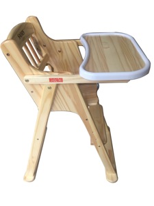 小硕士 婴儿实木餐椅 儿童餐桌 喂饭椅 可折叠便捷式多功能包邮