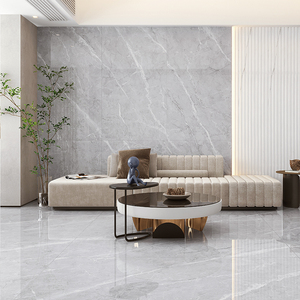东鹏瓷砖尼罗灰轻奢风客厅900x1800大规格背景墙墙砖岩板瓷砖地砖