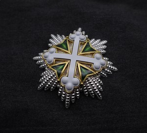 羽亭推荐意大利大军官圣莫利斯勋章魏玛普鲁士风格十字星芒现货