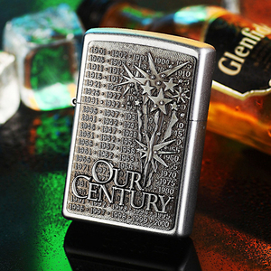 zippo打火机贴章限量珍藏年度机c99千禧年千禧礼花1999年度机跨世