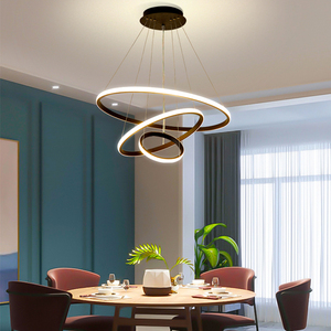 北欧餐厅吊灯创意个性客厅卧室轻奢圆形灯具现代简约艺术网红灯饰