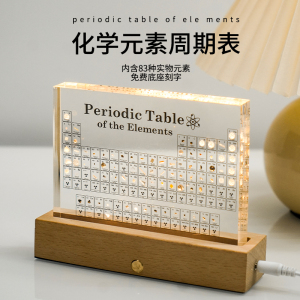 60tb4743575062淘宝化学元素周期表实物摆件内理真实学习周期表毕业