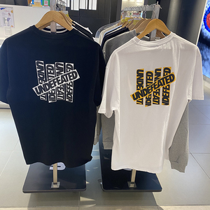 韩国免税店代购undefeated不败幻影五道杠串标宽松短袖t恤男女潮