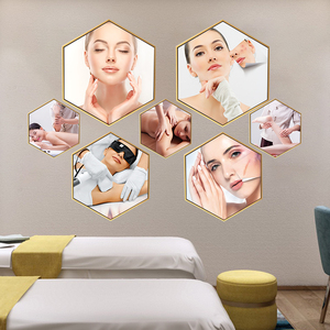 美容院装饰墙壁画美体