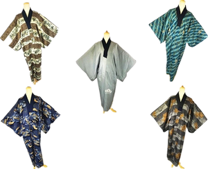 00tb660309266淘宝男款和服正装套装羽织和服袴传统武士和服正装