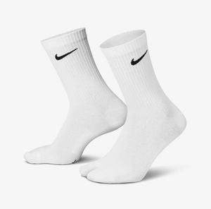 耐克Nike 男女户外运动舒适柔软透气分趾一双装中筒袜 DX1158-100