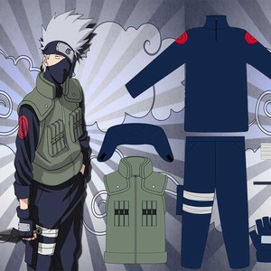 火影忍者动漫木叶cosplay服旗木卡卡西上忍暗部cos衣服套装现货