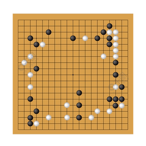 加厚皮革象棋盘围棋盘绒布折叠棋盘成人学生单面双面棋布黑白围棋