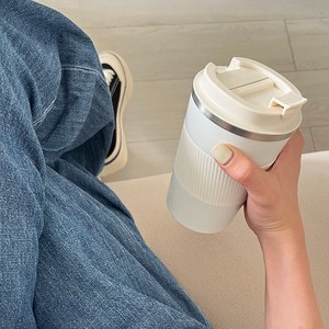 咖啡自带杯便携式情侣水杯精致咖啡杯冲泡杯随行杯高级感外带杯子