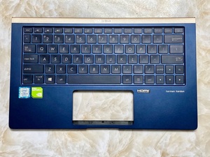 华硕asus 灵耀deluxe13 ux333 u3300f fn 键盘带c壳 键帽支架