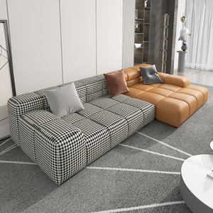 千鸟格布艺沙发