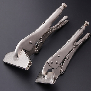 重型0寸板钳折边大力平嘴大钳固定夹持1钳力子扁焊接宽钳嘴钳链条