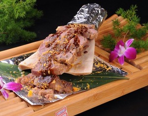 新品特色菜 果木牛 牛排 烤扇骨 速冻调味牛扇子骨酒店半成品