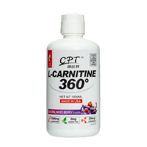 康比特3d液体左旋肉碱十万饮料1000ml健身有氧运动男女左旋100000