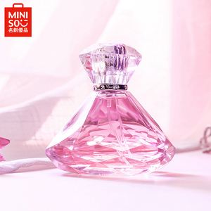 miniso名创优品她香水粉红清新持久留香礼物少女心花女士香体喷雾