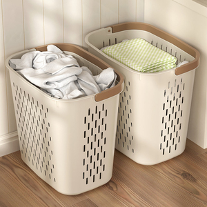 脏衣篓家用换洗衣篮子装脏衣服收纳筐塑料大容量衣物污衣篮胀衣桶