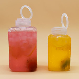 ml毫升一次性透明塑料瓶pet瓶矿泉水瓶果汁瓶饮料瓶子带盖3人付款105