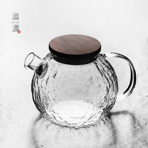 温盏 原创意家用冷水泡茶壶日式耐热高温玻璃茶壶茶具花茶壶套装
