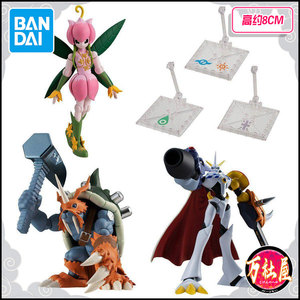 00「现货」万代 食玩 数码宝贝 收藏01 亚古兽 机甲龙兽v仔兽暴龙兽