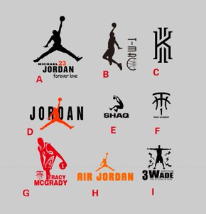 nba飞人乔丹 23号 油箱盖贴 篮球 汽车贴纸 个性反光车贴 jordan