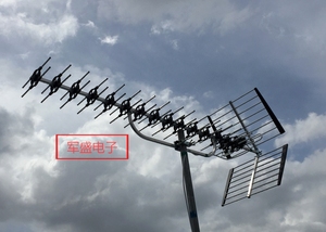 无线地面波DTMB数字高清电视万里通WC-318A高增益工程鱼骨天线