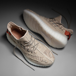 鞋子男恐龙骨架夜光椰子男鞋真爆毒液潮鞋休闲跑步鞋飞织鞋夜光鞋