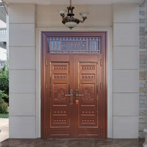 厂家直销不锈钢双开门304进户乡村大门对开安全门入户防盗门