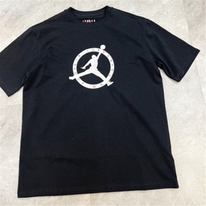 nike耐克jordan飞人刺绣大logo男子运动跑步ajt恤短袖dm0062-010