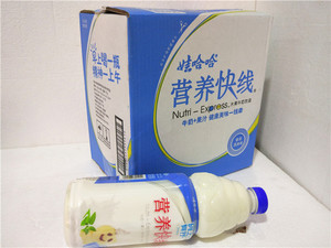 娃哈哈大瓶营养快线水果牛奶香草冰淇淋味 1.5升6瓶 多省包邮