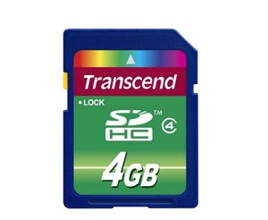 原装 Transcend创见SD卡4G 高速SDHC 4GB 数码相机内存卡 CCD