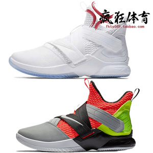 nike lebron soldier12詹姆斯战士士兵12篮球鞋 ao4054-101-800